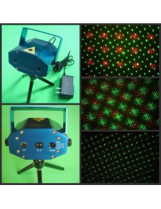 PROJECTOR LASER  VERDE E VERMELHO  COM ACTIVAÇÃO DE SOM | Virtualvantagem | VRT.008.00006 2