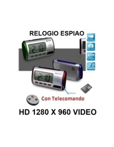 RELOGIO SECRETARIA ESPIAO HD 4 GB CAMERA OCULTA | Virtualvantagem |