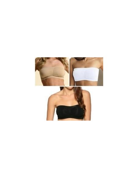 PACK 3 SOUTIENS  SEM ALÇAS E SEM COSTURAS | Virtualvantagem |