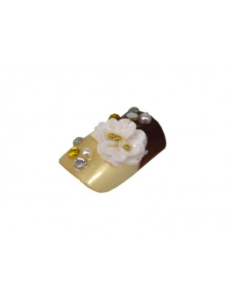 12 UNHAS 3D DOURADO | Virtualvantagem |