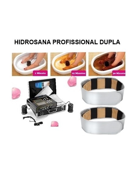 HIDROSANA DETOX DUPLA  PROFISSIONAL 90 WATTS | Virtualvantagem | VRT.001.00050