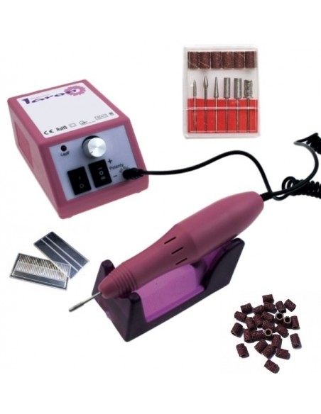 BROCA UNHAS PROFISSIONAL  30 DISCOS + 100 LIXAS | Virtualvantagem | VRT.003.00012