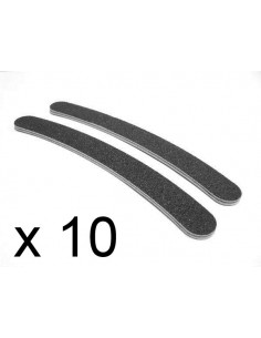 10 LIMAS PRETAS 100/180  CURVAS PARA UNHAS | Virtualvantagem | VRT.003.00047