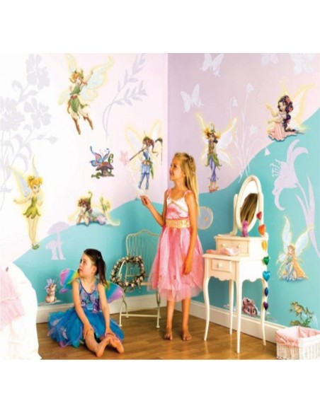DISNEY FAIRIES  DECORAÇÃO COMPLETA QUARTO | Virtualvantagem |