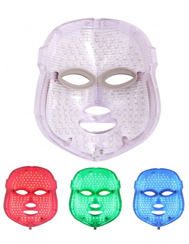 MASCARA DE FOTOTERAPIA DE LEDS 7 CORES | Virtualvantagem | VRT.002.00114