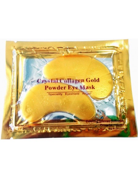 10 x MASCARA DE COLAGENO E OURO  OLHOS | Virtualvantagem | VRT.005.00020