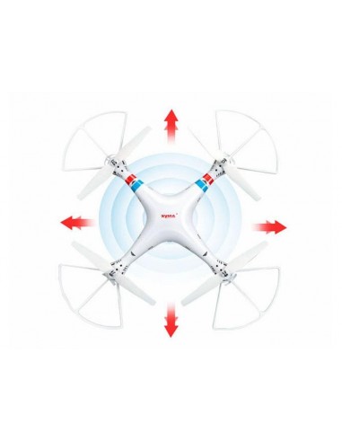 DRONE SYMA X8C 2.4G - 4 CANAIS COM GYRO + CAMERA | Virtualvantagem |