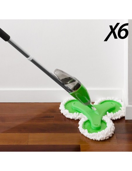 Esfregona Mopa Tripla com Pulverizador | Virtualvantagem | VRT.007.00066