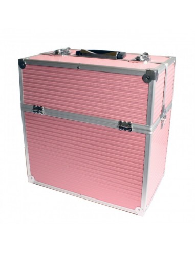 MALA GRANDE  MANICURE E PEDICURE ROSA | Virtualvantagem |