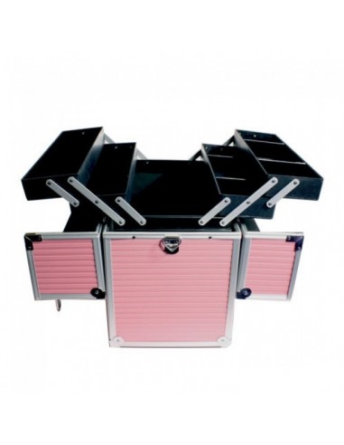 MALA GRANDE  MANICURE E PEDICURE ROSA | Virtualvantagem |