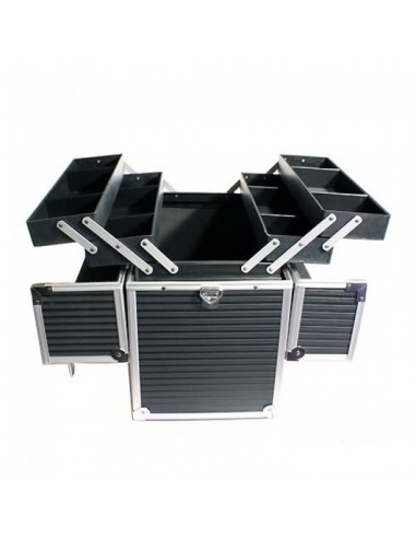 MALA GRANDE  MANICURE E PEDICURE PRETA | Virtualvantagem |