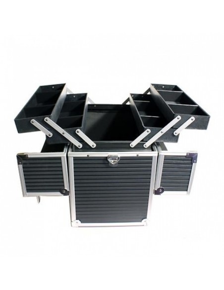 MALA GRANDE  MANICURE E PEDICURE PRETA | Virtualvantagem |