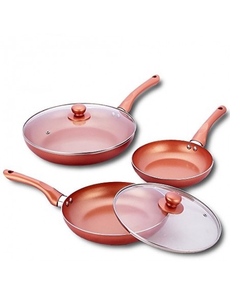 FRIGIDEIRAS EM COBRE MASTER COOPER 5 PEÇAS | Virtualvantagem | VRT.007.00019