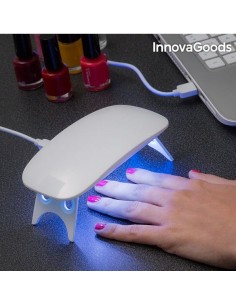 MINI LAMPADA DE LED UV PARA UNHAS | Virtualvantagem | VRT.003.00096