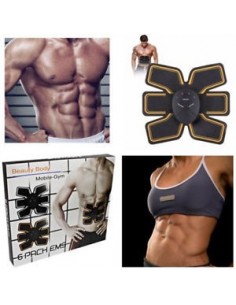 SIX PACK ELECTROESTIMULADOR PARA ABDOMEN | Virtualvantagem | VRT.004.00025