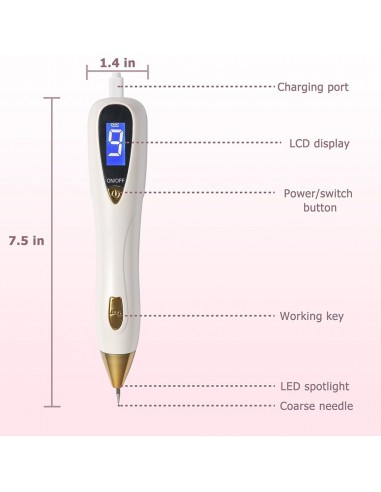 CANETA JATO DE PLASMA MOLE FRECKLE PEN | Virtualvantagem | VRT.002.00019
