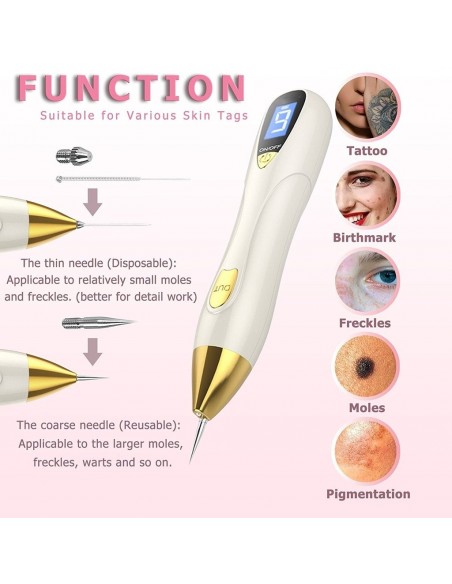 CANETA JATO DE PLASMA MOLE FRECKLE PEN | Virtualvantagem | VRT.002.00019