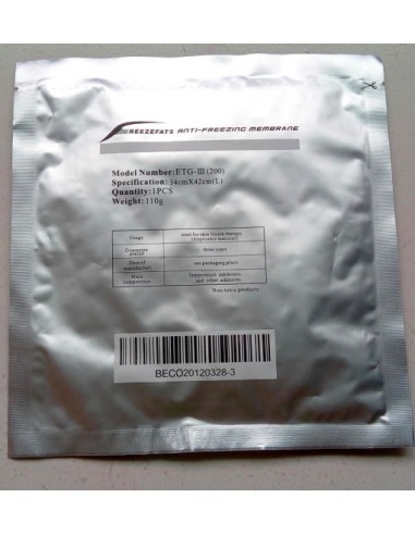 MEMBRANAS ANTICONGELANTES PARA CRIOLIPOLISE 34 X 42CM | MAQUINAS DE CRIOLIPÓLISE  | Plural Lojas