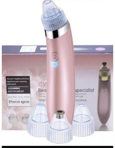 LIMPADOR FACIAL ELETRICO PONTOS NEGROS VÁCUUM | Virtualvantagem | VRT.002.00082