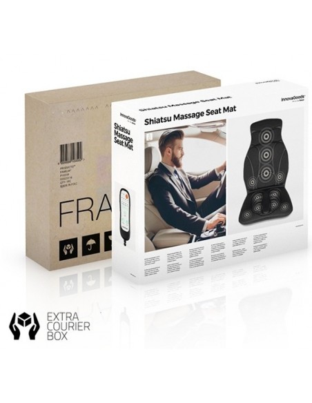 ASSENTO MASSAGEM SHIATSU COM CALOR | Virtualvantagem | VRT.002.00096