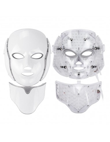 MASCARA DE LEDS ROSTO E PESCOÇO FOTOTERAPIA | Virtualvantagem | VRT.002.00007