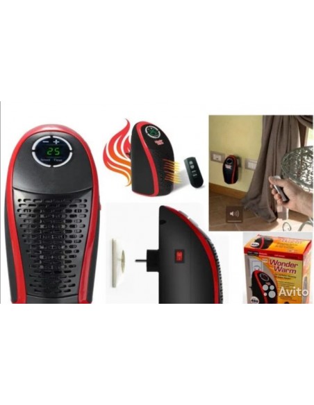 WONDER WARM MINI AQUECEDOR + COMANDO | Virtualvantagem |