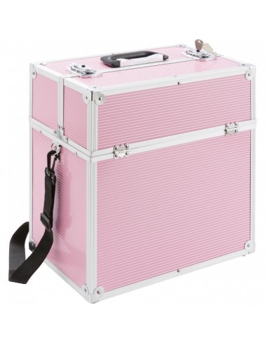 KIT UNHAS DE GEL BRANCO + MALA ROSA + BROCA | Virtualvantagem |