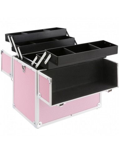 KIT UNHAS DE GEL BRANCO + MALA ROSA + BROCA | Virtualvantagem |