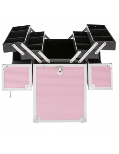 KIT UNHAS DE GEL BRANCO + MALA ROSA + BROCA | Virtualvantagem |