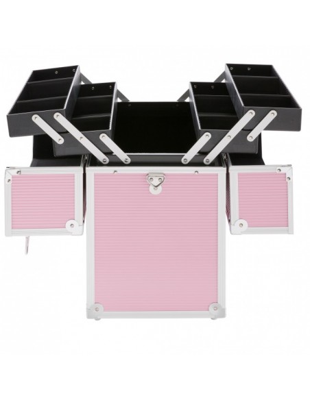 KIT UNHAS DE GEL BRANCO + MALA ROSA + BROCA | Virtualvantagem |