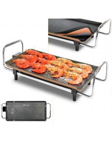 GRELHADOR TRICAPA CERAMICA DE PEDRA | Virtualvantagem | VRT.007.00011