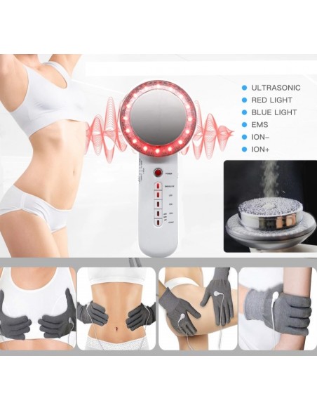 CAVITAÇÃO PORTÁTIL 6 EM 1 ULTRASONS | Virtualvantagem | VRT.002.00011