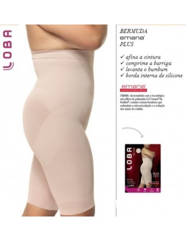 BERMUDA SLIM XXL EMANA ANTI CELULITE LUPO | Virtualvantagem | 5698