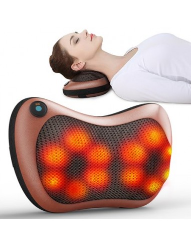 MASSAGEADOR SHIATSU PILLOW CARRO E CASA | Virtualvantagem | VRT.002.00094