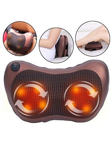 MASSAGEADOR SHIATSU PILLOW CARRO E CASA | Virtualvantagem | VRT.002.00094