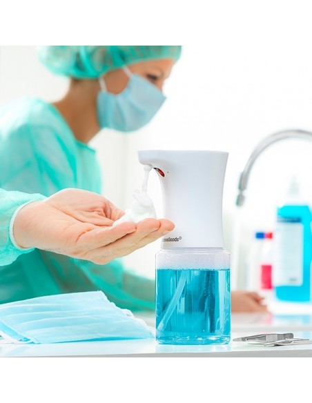 DISPENSADOR DE SABÃO AUTOMATICO ESPUMA | DISPENSADORES DE GEL | Plural Lojas