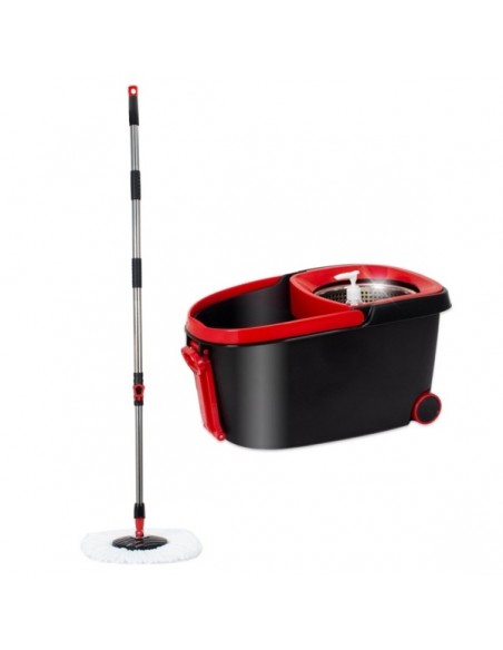 ESFREGONA ROTATIVA AUTOMATICA COM RODAS | Virtualvantagem | VRT.007.00063