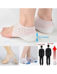 MEIA PALMILHA PARA AUMENTO DE ALTURA | Virtualvantagem | VRT.006.00002