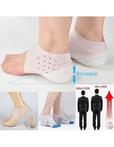 MEIA PALMILHA PARA AUMENTO DE ALTURA | Virtualvantagem | VRT.006.00002