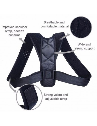 COLETE CORRETOR POSTURAL AJUSTAVEL | Virtualvantagem | VRT.006.00016