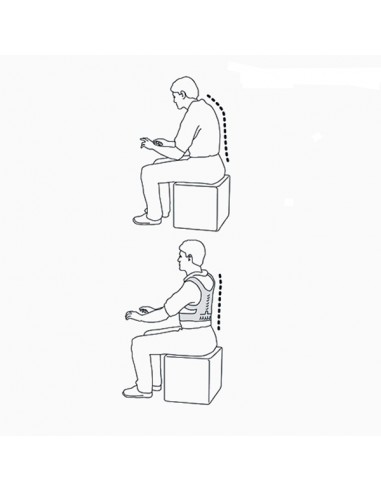 COLETE CORRETOR POSTURAL MAGNETICO | COLETE CORRETOR POSTURAL | Plural Lojas