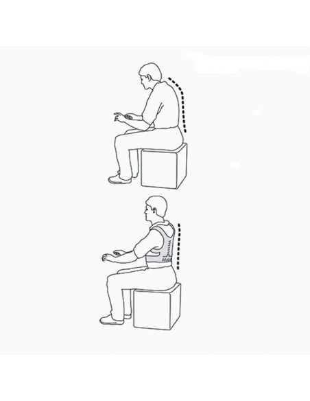 COLETE CORRETOR POSTURAL MAGNETICO | COLETE CORRETOR POSTURAL | Plural Lojas