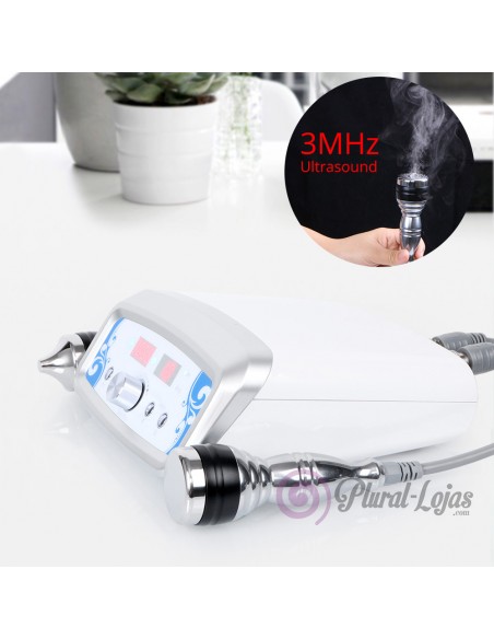 MÁQUINA ULTRASOM 3 MHZ PROFISSIONAL 2 EM 1 | Virtualvantagem | VRT.001.00044