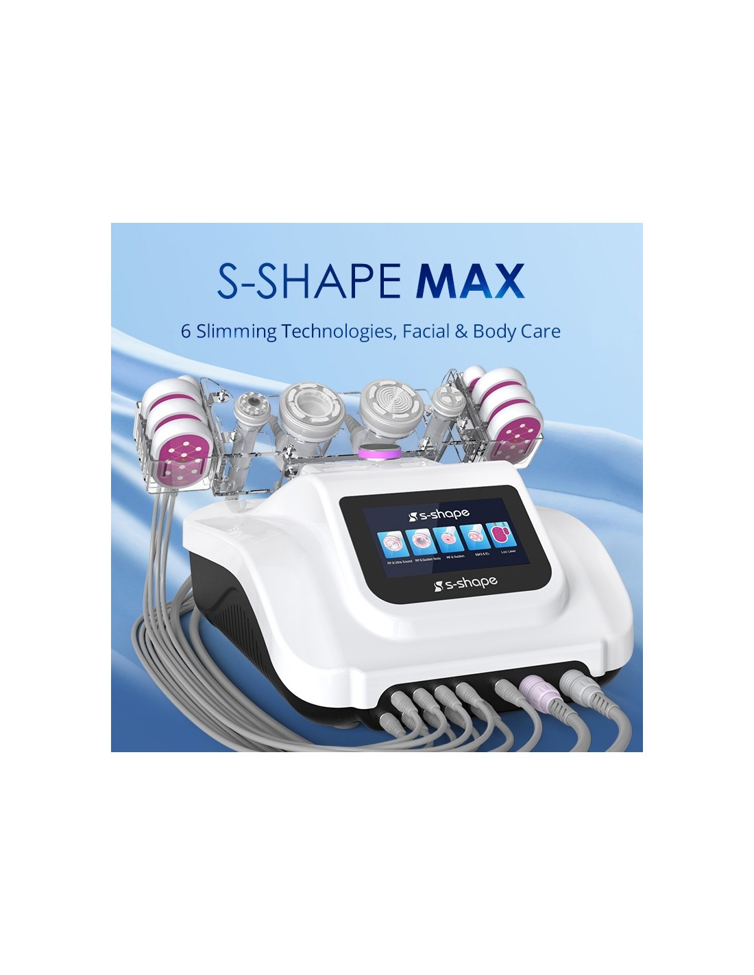 S-Shape Machine ボディケアマシン S Shape Machine - Enjoy Effective Body Sculpting & Facial