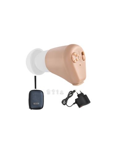 APARELHO AUDITIVO AMPLIFICADOR  SOM  A BATERIA | Virtualvantagem | VRT.002.00106