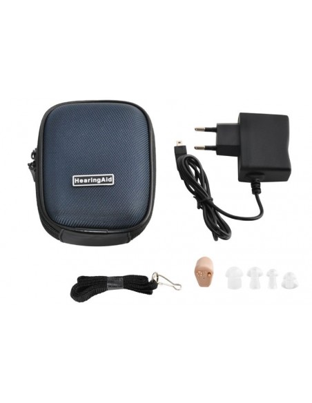 APARELHO AUDITIVO AMPLIFICADOR  SOM  A BATERIA | Virtualvantagem | VRT.002.00106