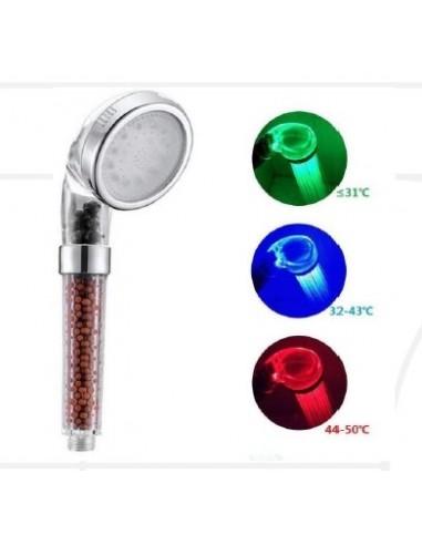 CHUVEIRO COM MINERAIS E LEDS | Virtualvantagem | VRT.007.00127