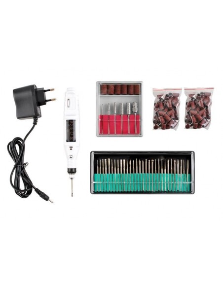 BROCA CANETA PARA UNHAS 20.000RPM + ACESSÓRIOS | Virtualvantagem | VRT.003.00089