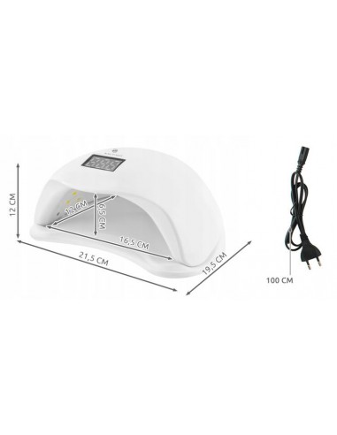 CATALISADOR DE LEDS / UV 48 WATTS -24 LEDS | Virtualvantagem | VRT.003.00088