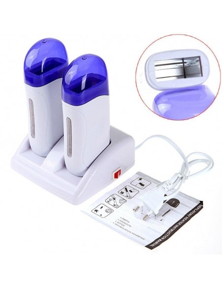 MAQUINA DEPILAÇÃO A CERA DUPLA | Virtualvantagem | VRT.002.00077